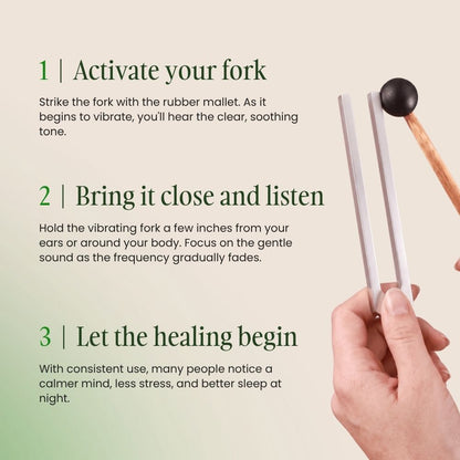 528 Hz "Miracle Tone" Fork